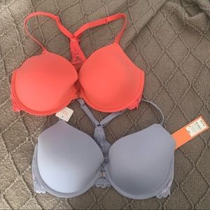 Racerback bras